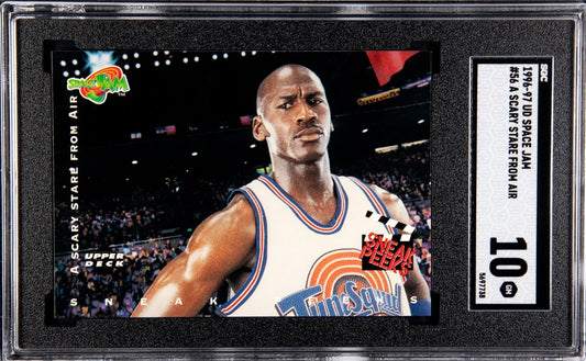1996 Upper Deck Space Jam Michael Jordan SGC 10 Gem Mint trading Crad