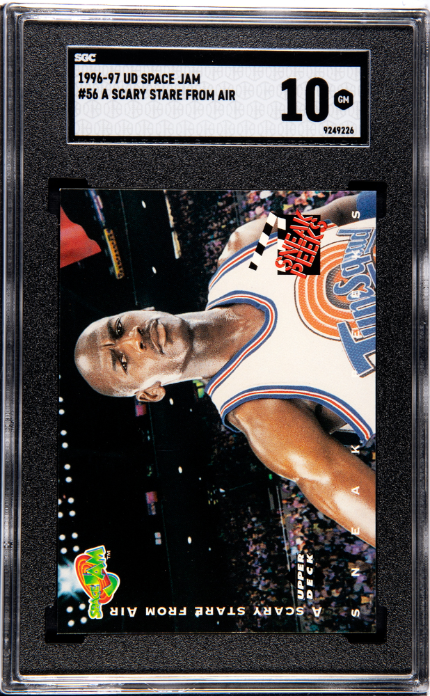 1996 Upper Deck Space Jam Michael Jordan SGC 10 Gem Mint